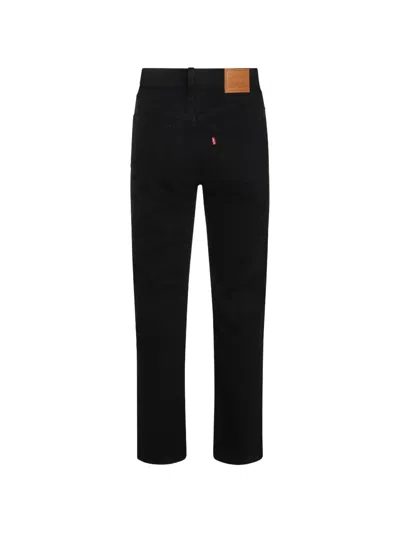 Levi's Ribcage Logo-patch Jeans In Multi