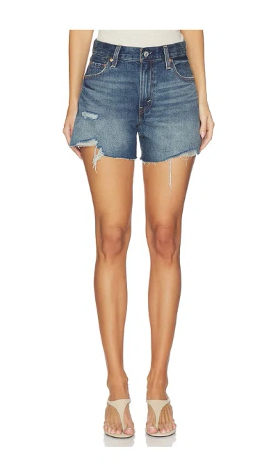 Levi's Ribcage Short Zip In Blue