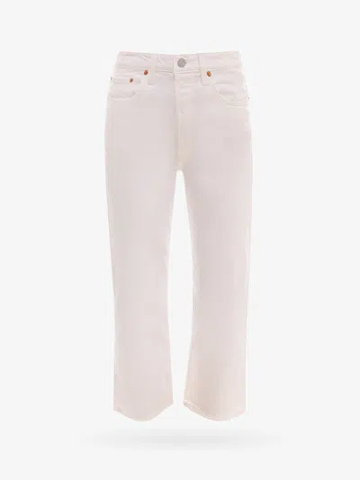 Levi's Ribcage Straight Ankle Jeans In Pink