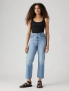 Levi's Ribcage Straight Ankle Women's Jeans 26x27 In In The Middle