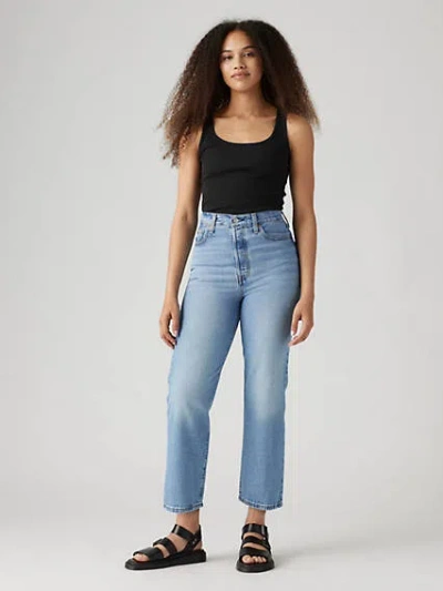 Levi's Ribcage Straight Ankle Women's Jeans 26x27 In In The Middle