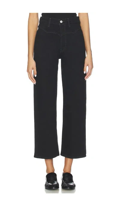 Levi's Ribcage Western Yoke Jeans In Blue