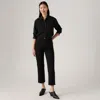 Levi's Ribcage Western Yoke Women's Jeans 33x29 In Black
