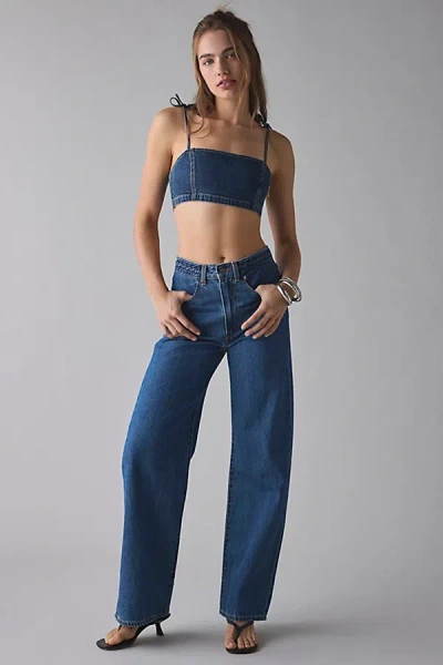 Levi's Ribcage Wide Leg Braided Jean In Big Yikes, Women's At Urban Outfitters