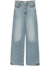 Levi's Loose Boot In Blue