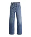 Levi's Ribcage Wide-leg Jeans In Blue