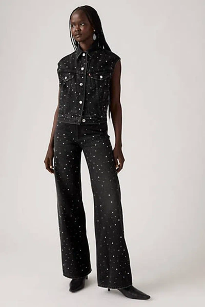 Levi's Ribcage Wide Leg Jeans In Multi