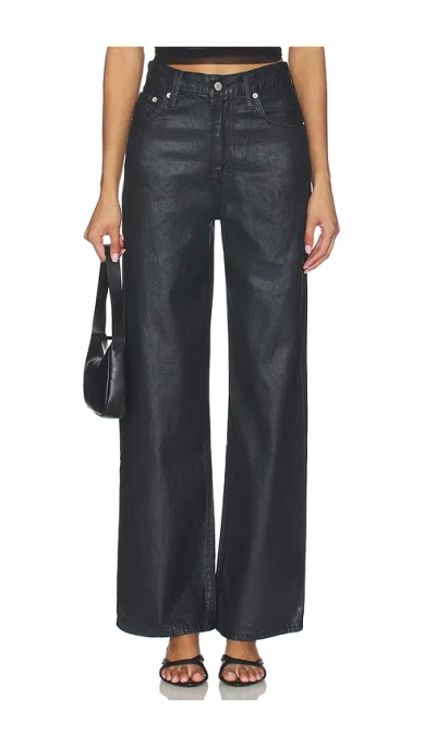 Levi's Ribcage Wide Leg Jeans In Black