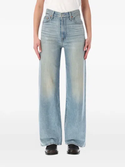 Levi's Levi S Ribcage Wide Leg Jeans In Blue