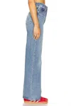 Levi's Ribcage Wide Leg Jeans In Not The Same Medium Wash In Blue