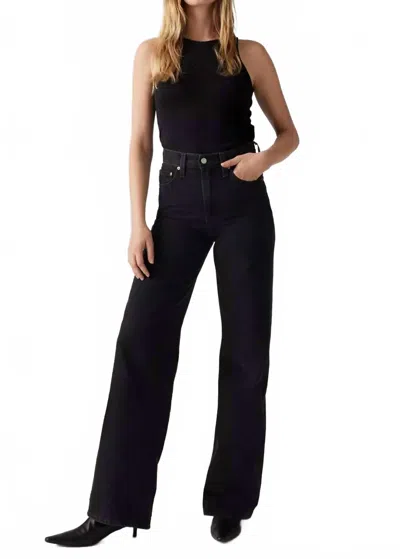 Levi's Ribcage High Waist Wide Leg Jeans In Rosie Posie