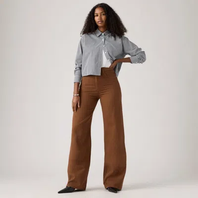 LEVI'S RIBCAGE WIDE LEG WOMEN'S JEANS 33X32