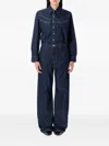 Levi's Rinoa Wide-leg Denim Jumpsuit In Blue
