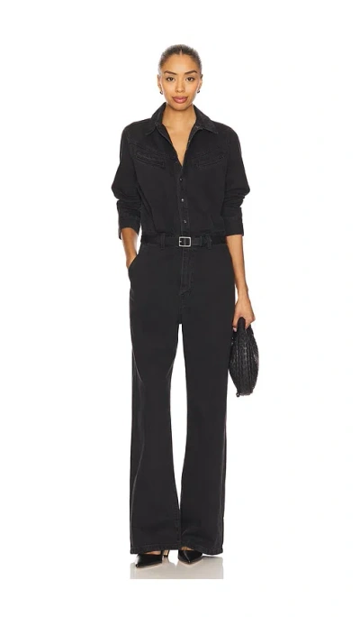 Levi's Rinoa Wide Leg Jumpsuit In Black
