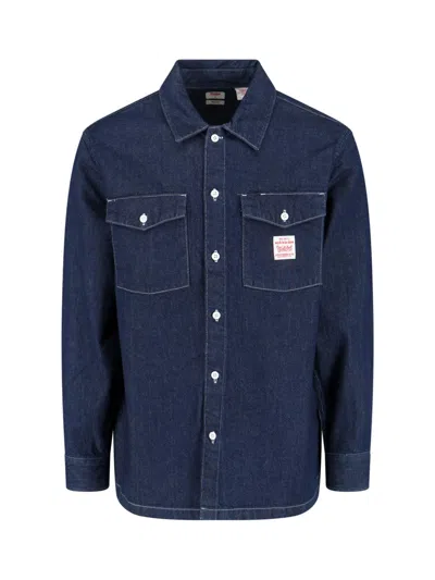 Levi's Rinse Work Repeat Shirt In Blue