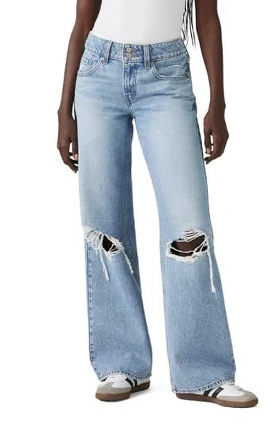 Levi's® Ripped Superlow Wide Leg Jeans