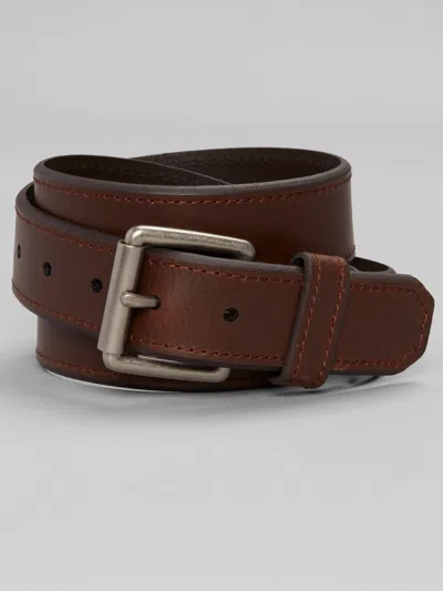 Levi's Rivet Leather Belt In Brown