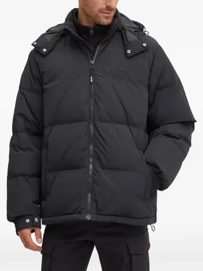 Levi's Rockridge Hooded Zip Jacket In Black