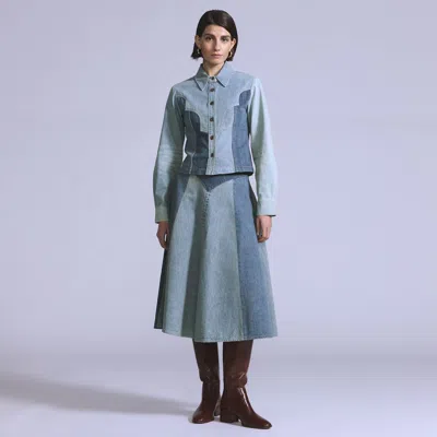 Levi's Roper Skirt In Blue