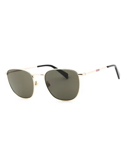 Levi's Levis Round Designer Unisex Sunglasses In Gold