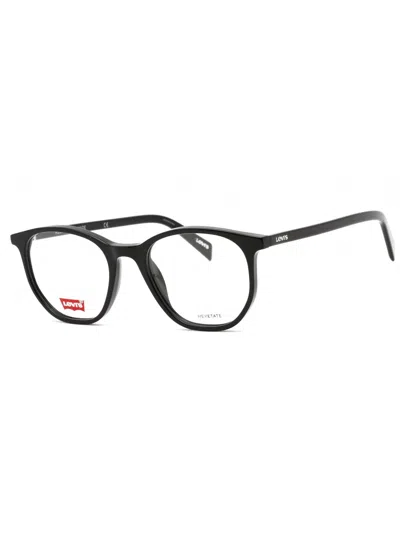 Levi's Levis Round Unisex Eyeglasses - Modern Chic Design In Black