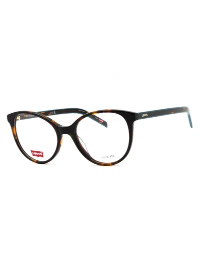 Levi's Levis Round Women's Eyeglasses - Lv 1031 Model In Black