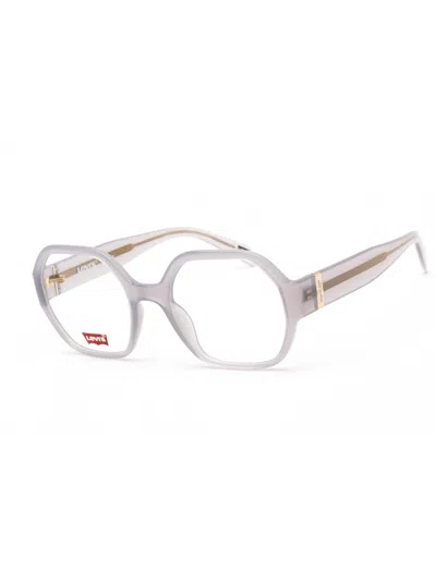 Levi's Levis Round Women's Eyeglasses Lv 1046 In Metallic