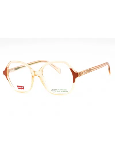 Levi's Levis Round Women's Eyeglasses Model Lv 1056 In Neutral