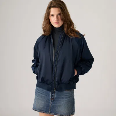 Levi's Ruth Bomber Jacket In Blue
