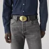 Levi's Saddle Man Plaque Belt In Black