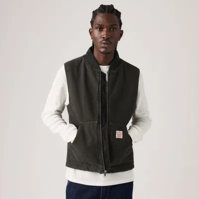 Levi's Sansome Vest In Black