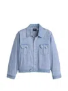 Levi's Customized Sawtooth Jacket In Blue