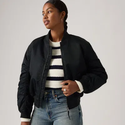 Levi's Scout Western Bomber Jacket In Anthracite Night