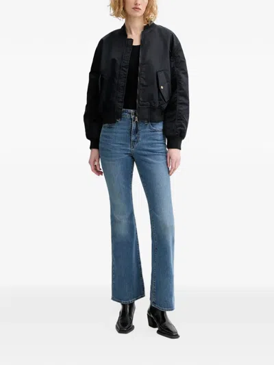 Levi's Scout Western Bomber Jacket In Black