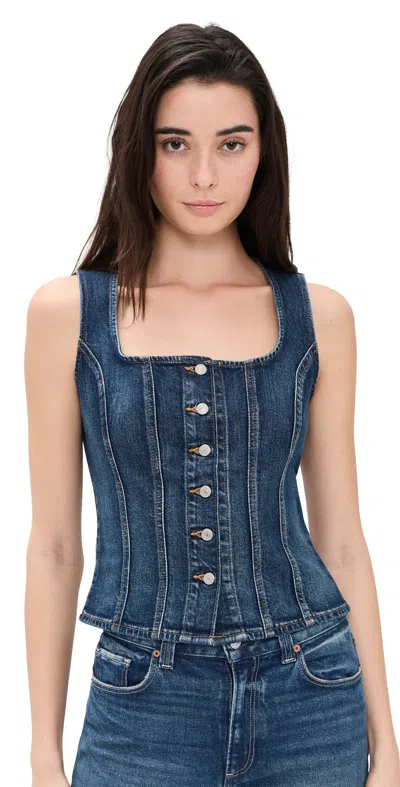 Levi's Sculpted Top As Seen On Tv Top In Blue