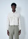 Levi's Shank Trucker Jacket In White