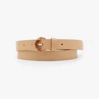 Levi's Shell Belt In Brown