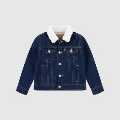 Levi's Sherpa Trucker Jacket Little Boys 4-7 4 In Pearson