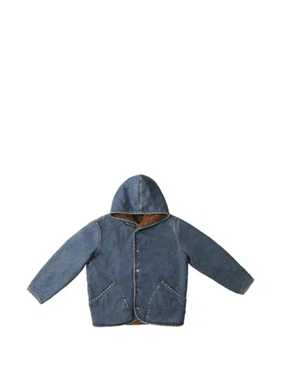 Levi's Sherpa-lined Denim Jacket In Purple
