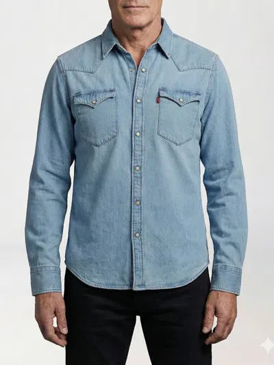 Levi's T-shirt Men  In Blue