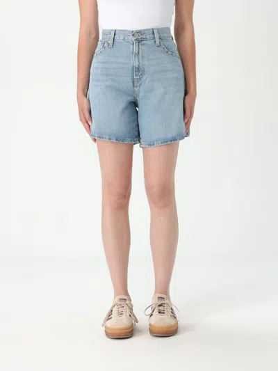 Levi's Short  Woman Color Blue