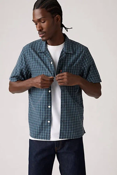 Levi's Short Sleeve Sunset Standard Camp Shirt In Multi