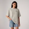 Levi's Short Stack Tee In Gray