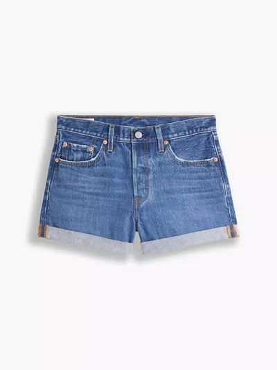 Levi's Shorts And Bermuda Woman Levis 29961 0030 - 501 Rolled Short Orinda Troy In Multi