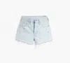 Levi's Shorts And Bermuda Woman Levis 56327 0397 - 501 Short Blossom Garden In Blue