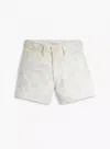 Levi's Shorts And Bermuda Woman Levis A4614 0001 - Wellthread 80s Mom Short Abstract Indigo Ink In White
