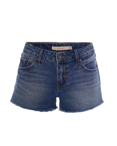 Levi's Shorts Low Free Lunch Dark Indigo In Blue