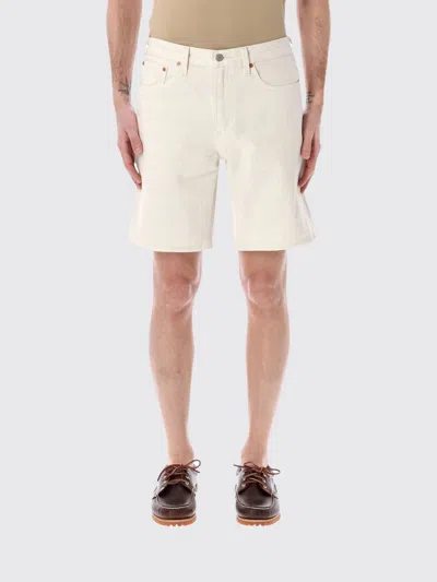 Levi's 501 Original Straight Lightweight Denim Shorts In Neutral