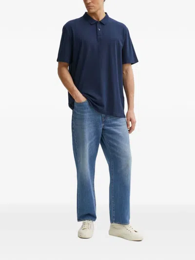Levi's Short-sleeve Polo Shirt In Blue