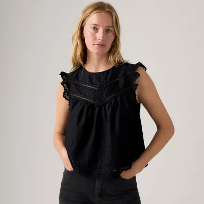 Levi's Sienna Blouse In Black